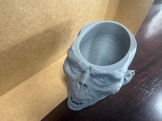 Zombie candle holder