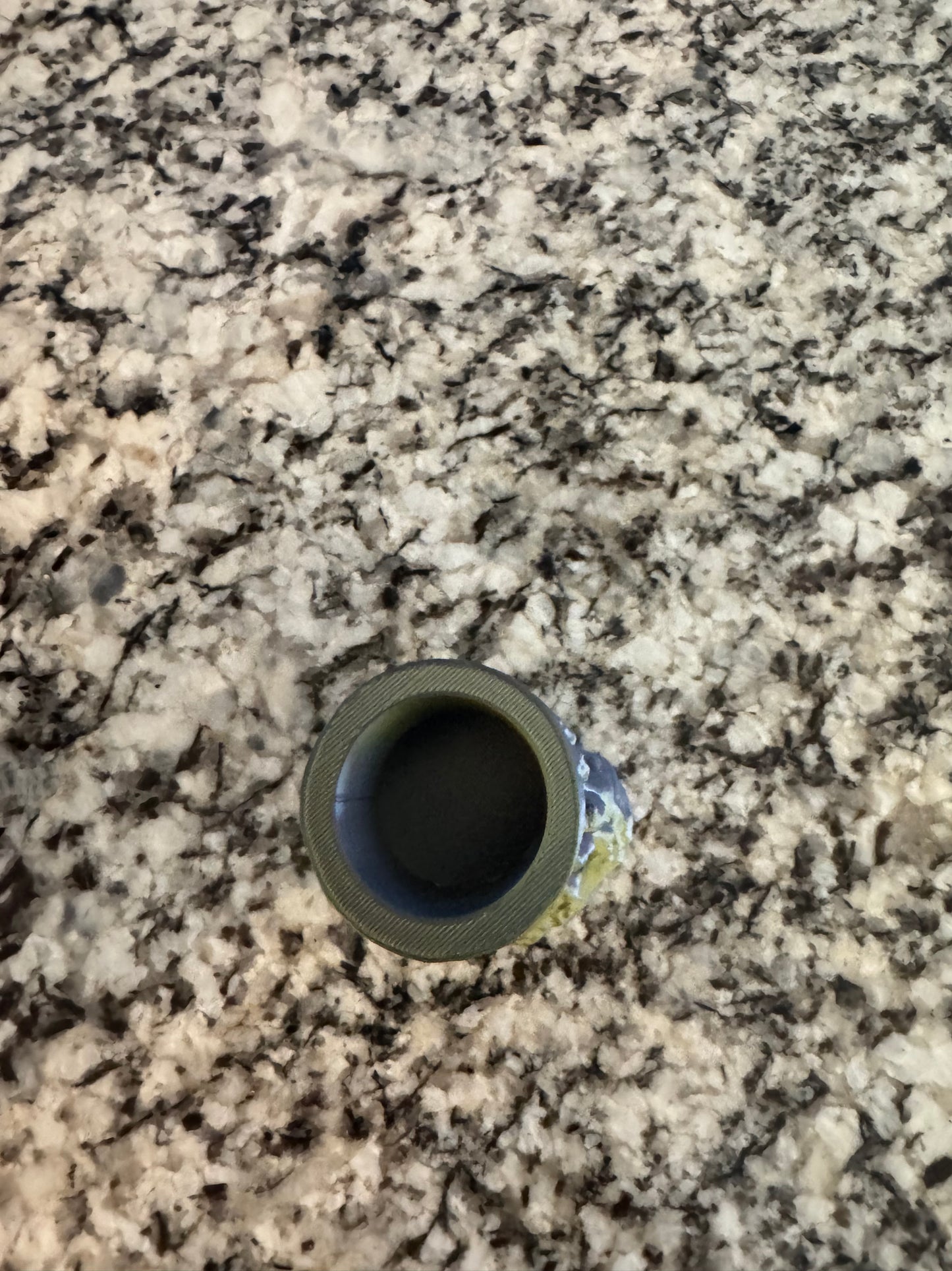 Skull and bones candle holder